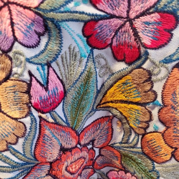 Vintage Mexican embroidered peasant tunic - Picture 7 of 7